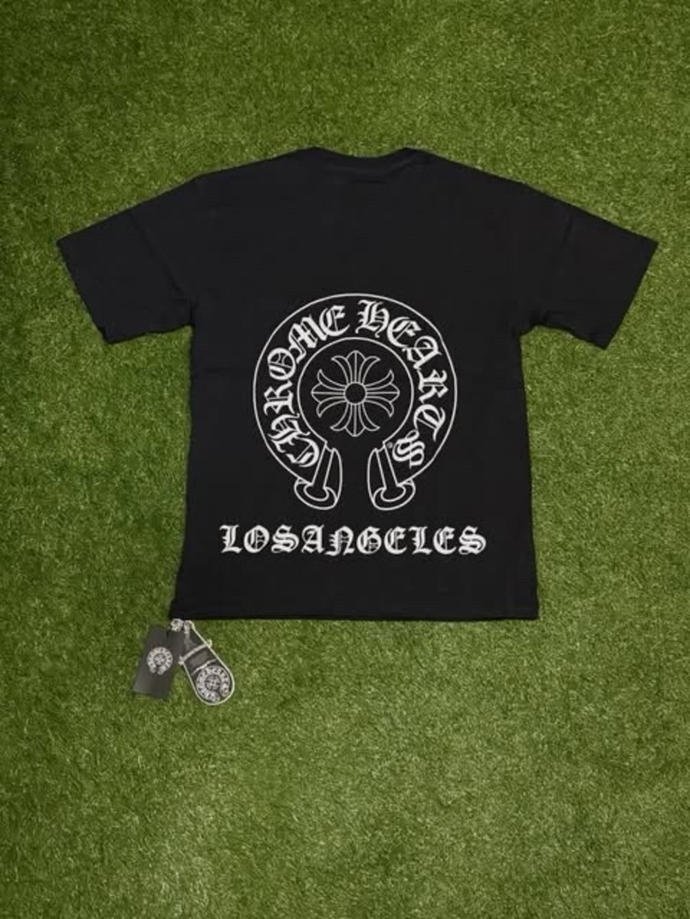 Black Los Angeles Chrome Hearts Tshirt